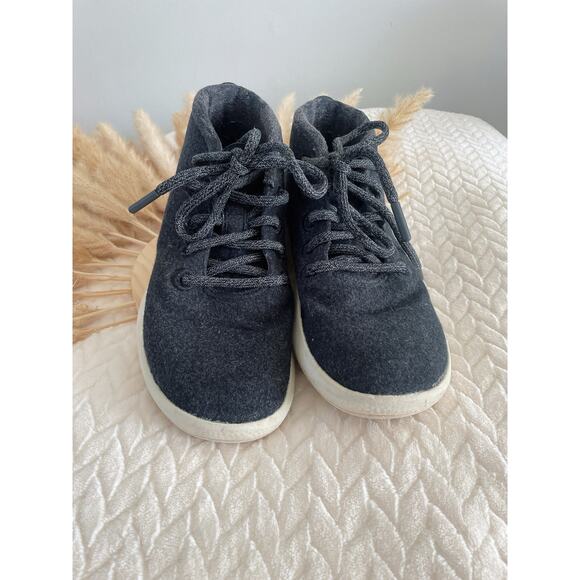 Allbirds Mizzle Wool Sneakers Size 5 Charcoal Gray - Picture 6 of 9